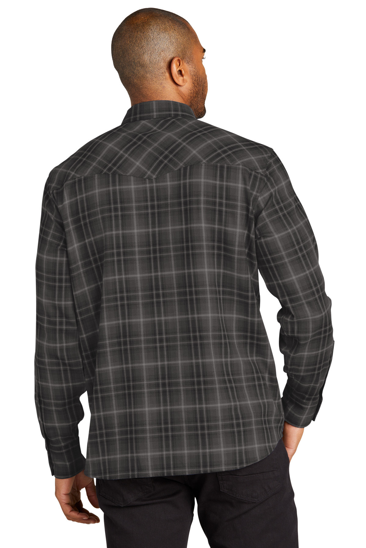 Port-Authority-®--Long-Sleeve-Ombre-Plaid-Shirt-W672-7