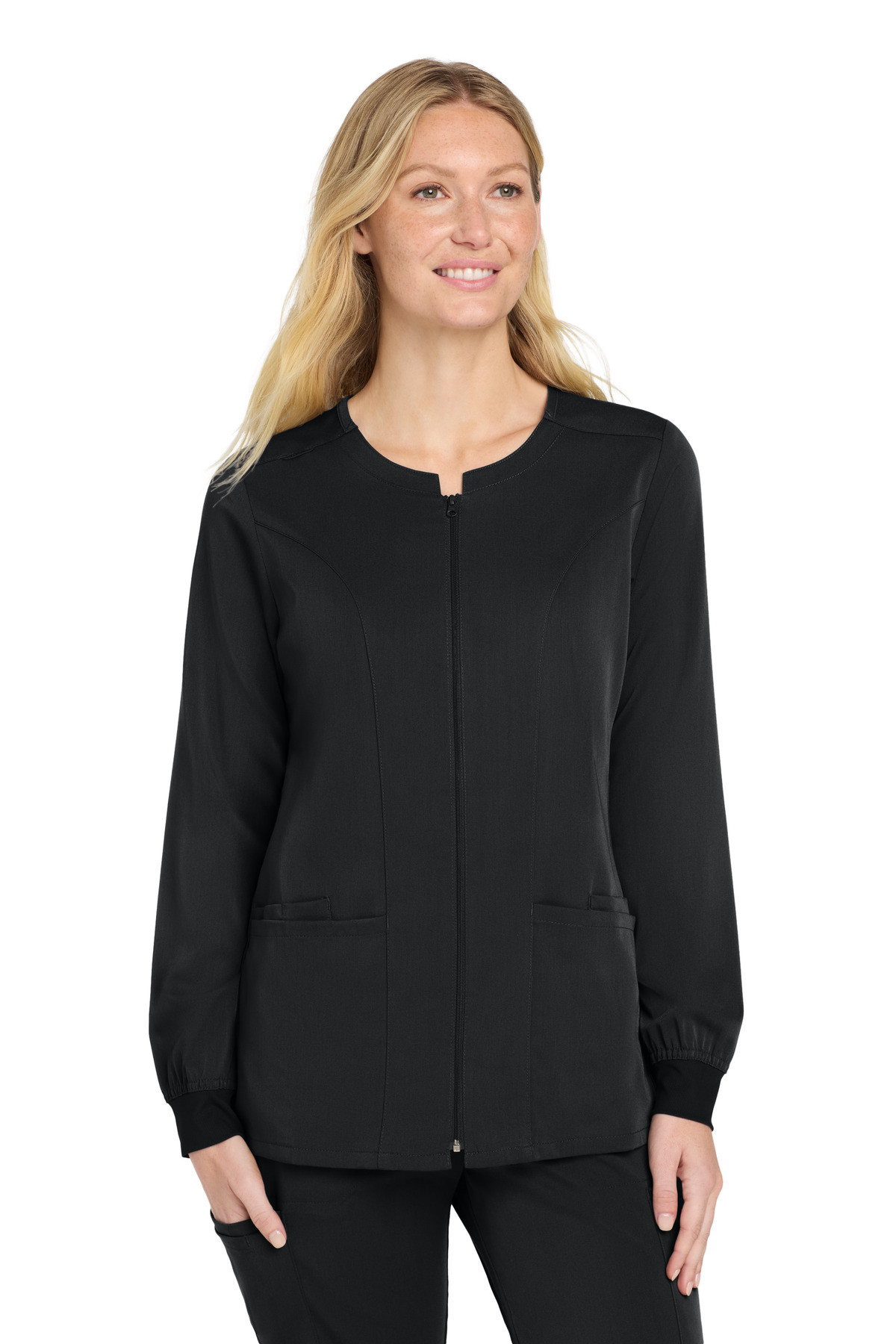 Wink-®--Women's-Premiere-Flex-™--Full-Zip-Scrub-Jacket-WW4088-32
