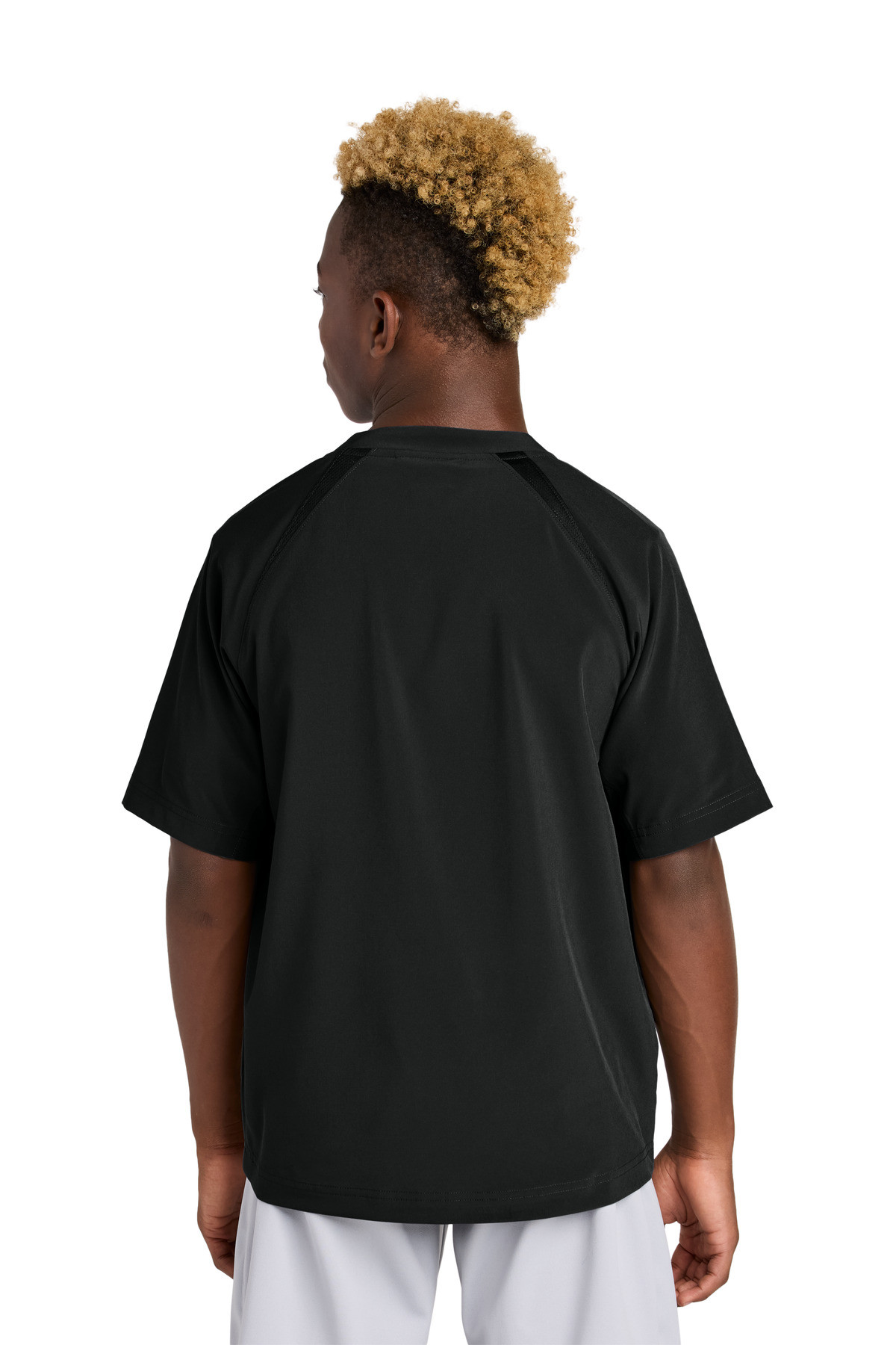 Sport-Tek-®--Youth-Repeat-1/2-Zip-Short-Sleeve-Jacket-YJST489-11