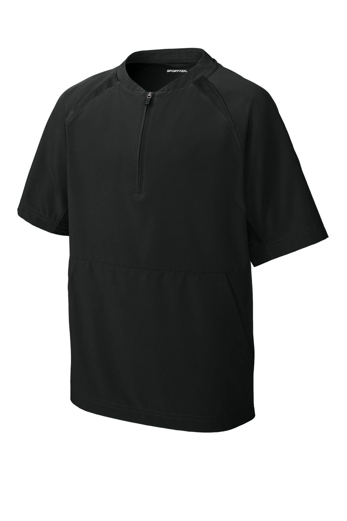 Sport-Tek-®--Youth-Repeat-1/2-Zip-Short-Sleeve-Jacket-YJST489-14