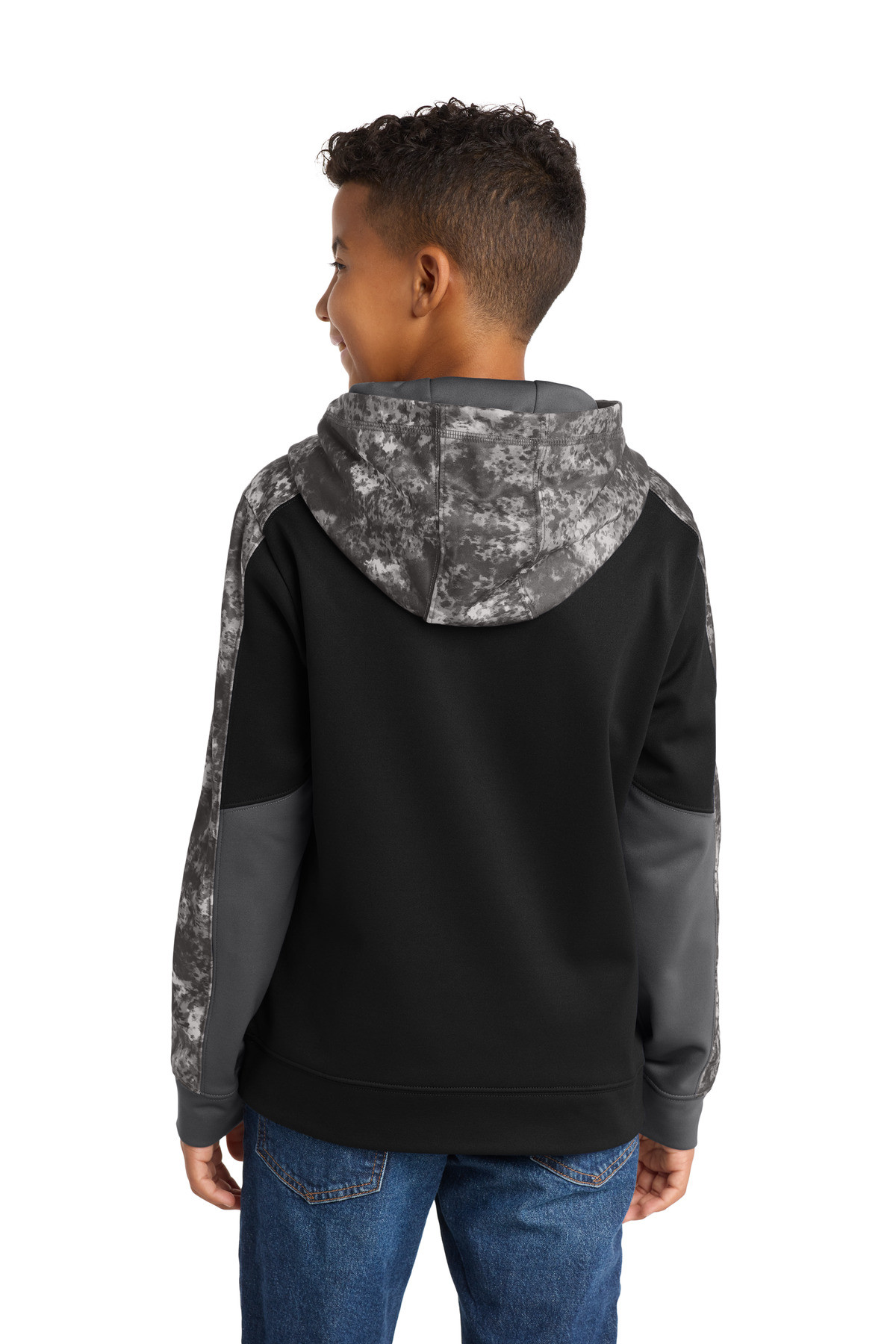 Sport-Tek-®--Youth-Sport-Wick-®--Mineral-Freeze-Fleece-Colorblock-Hooded-Pullover.-YST231-6