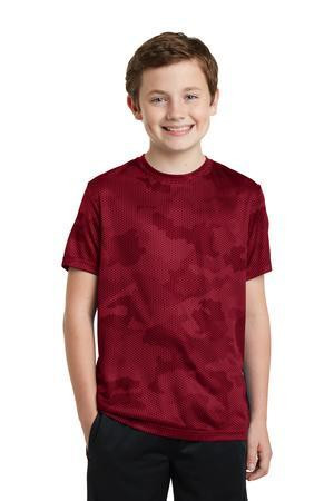Sport-Tek ®  Youth CamoHex Tee. YST370