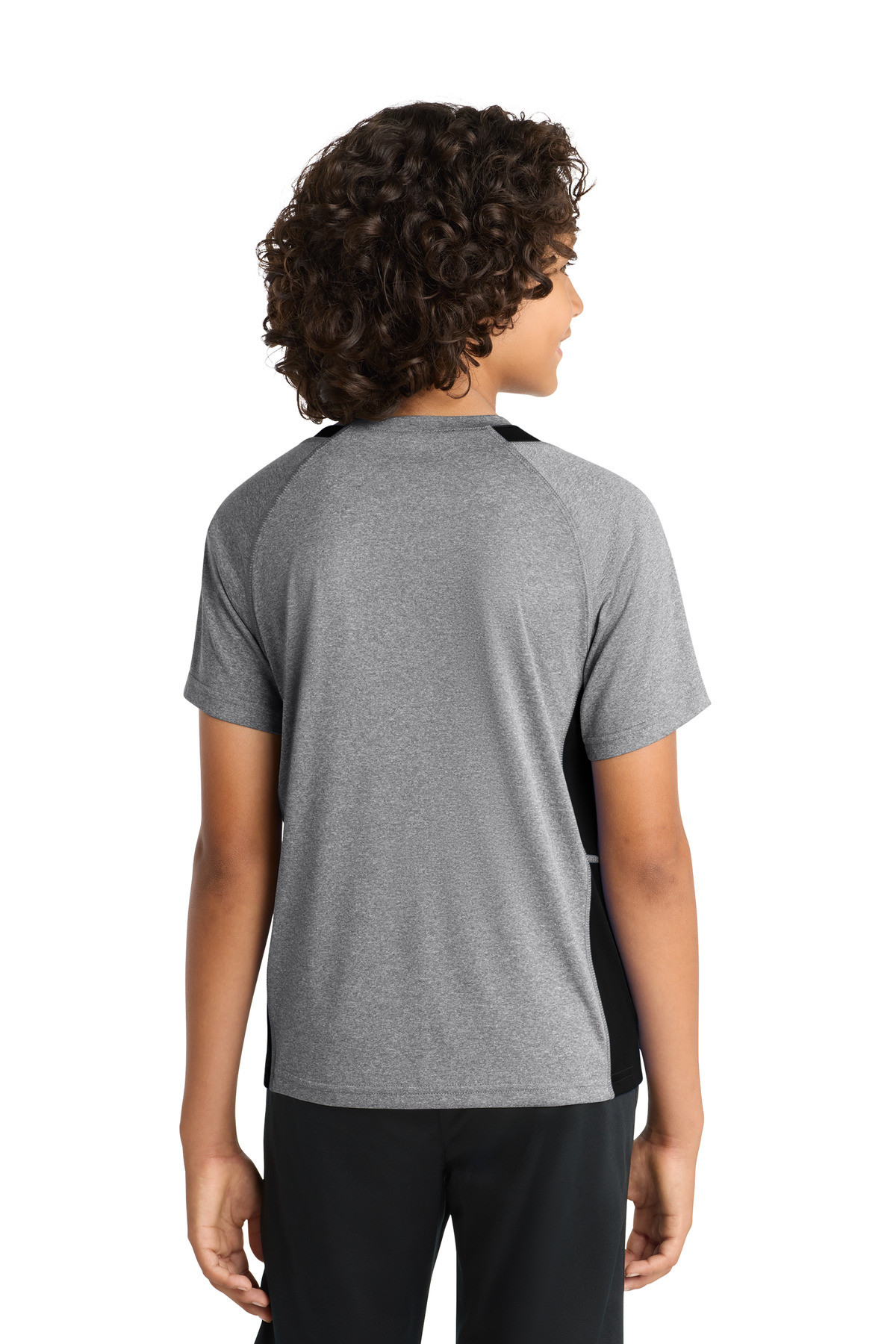 Sport-Tek-®--Youth-Heather-Colorblock-Contender-™--Tee.-YST361-8