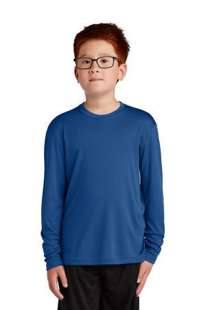 Sport-Tek ®  Youth Long Sleeve PosiCharge ®  Competitor™ Tee. YST350LS