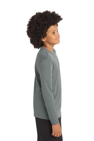 Sport-Tek ®  Youth Long Sleeve PosiCharge ®  Competitor™ Tee. YST350LS