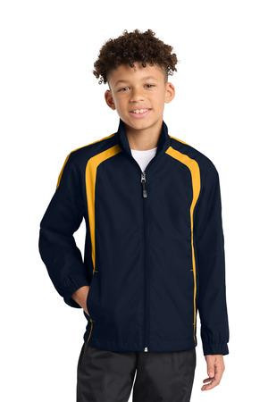 Sport-Tek ®  Youth Colorblock Raglan Jacket. YST60