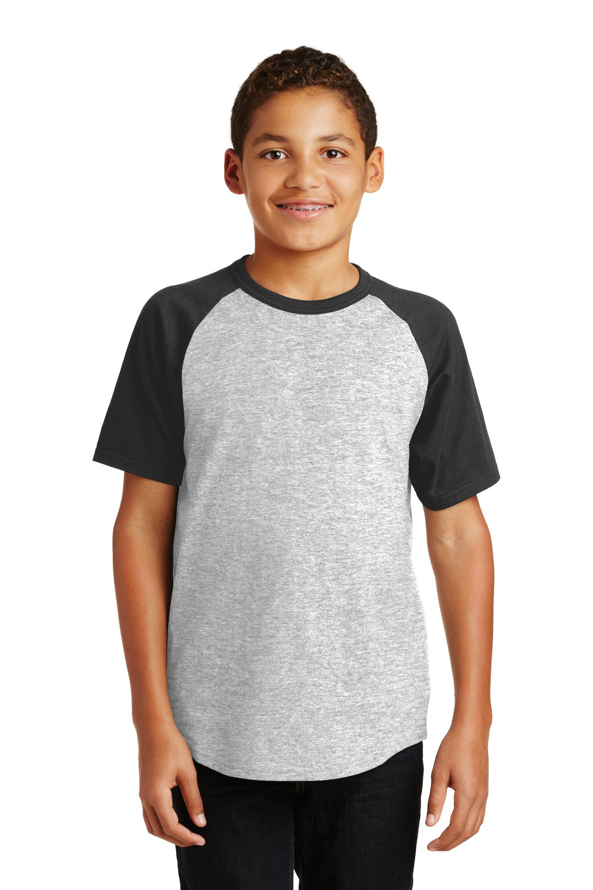 Sport-Tek-®--Youth-Short-Sleeve-Colorblock-Raglan-Jersey.-YT201-1