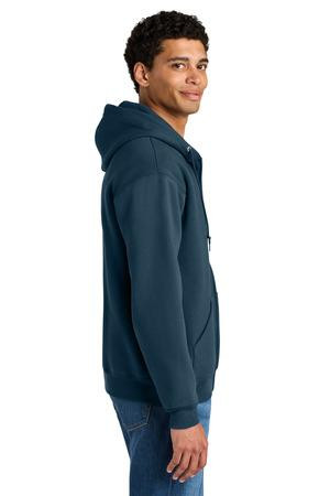 Jerzees Rugged ™  Unisex Full-Zip Hooded Sweatshirt Z12M
