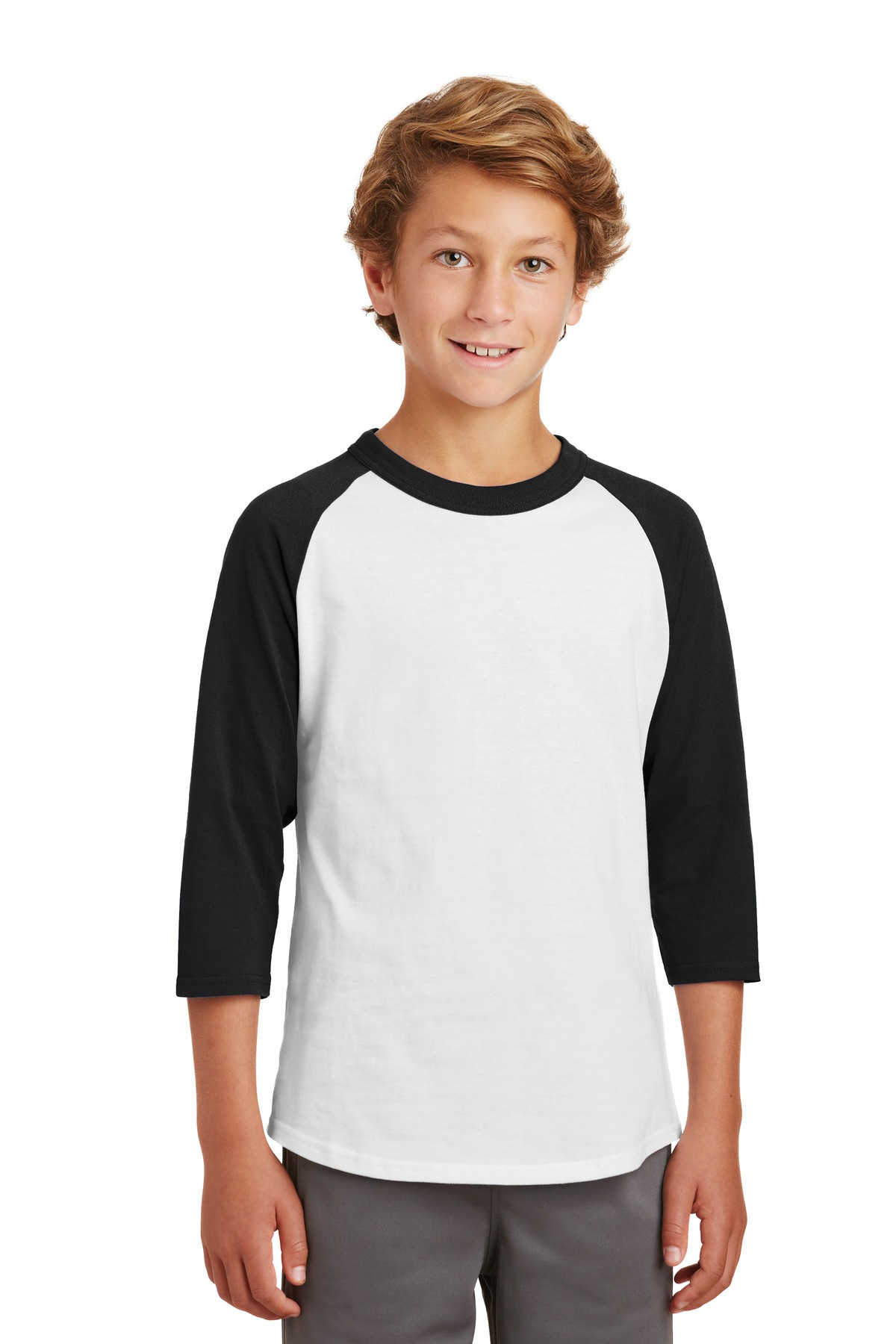 Sport-Tek-®--Youth-Colorblock-Raglan-Jersey.--YT200-1