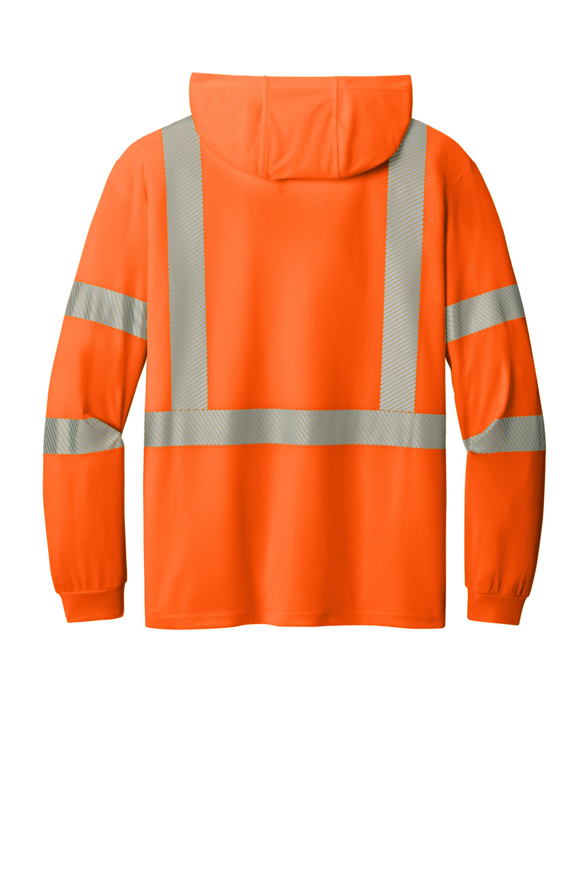 CornerStone-®--ANSI-107-Class-3-Long-Sleeve-Segmented-Tape-Hooded-Tee-CS208-2