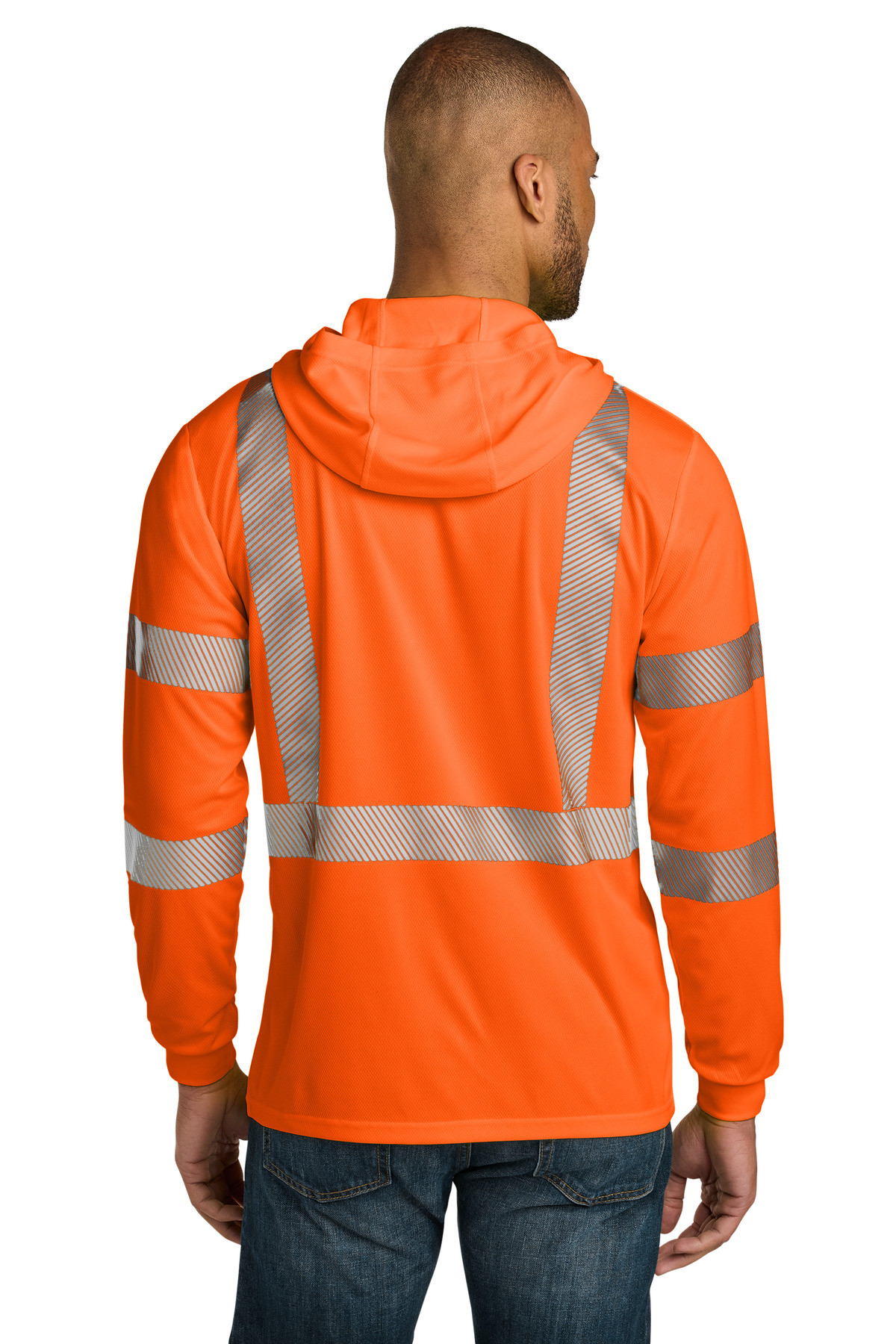 CornerStone-®--ANSI-107-Class-3-Long-Sleeve-Segmented-Tape-Hooded-Tee-CS208-28