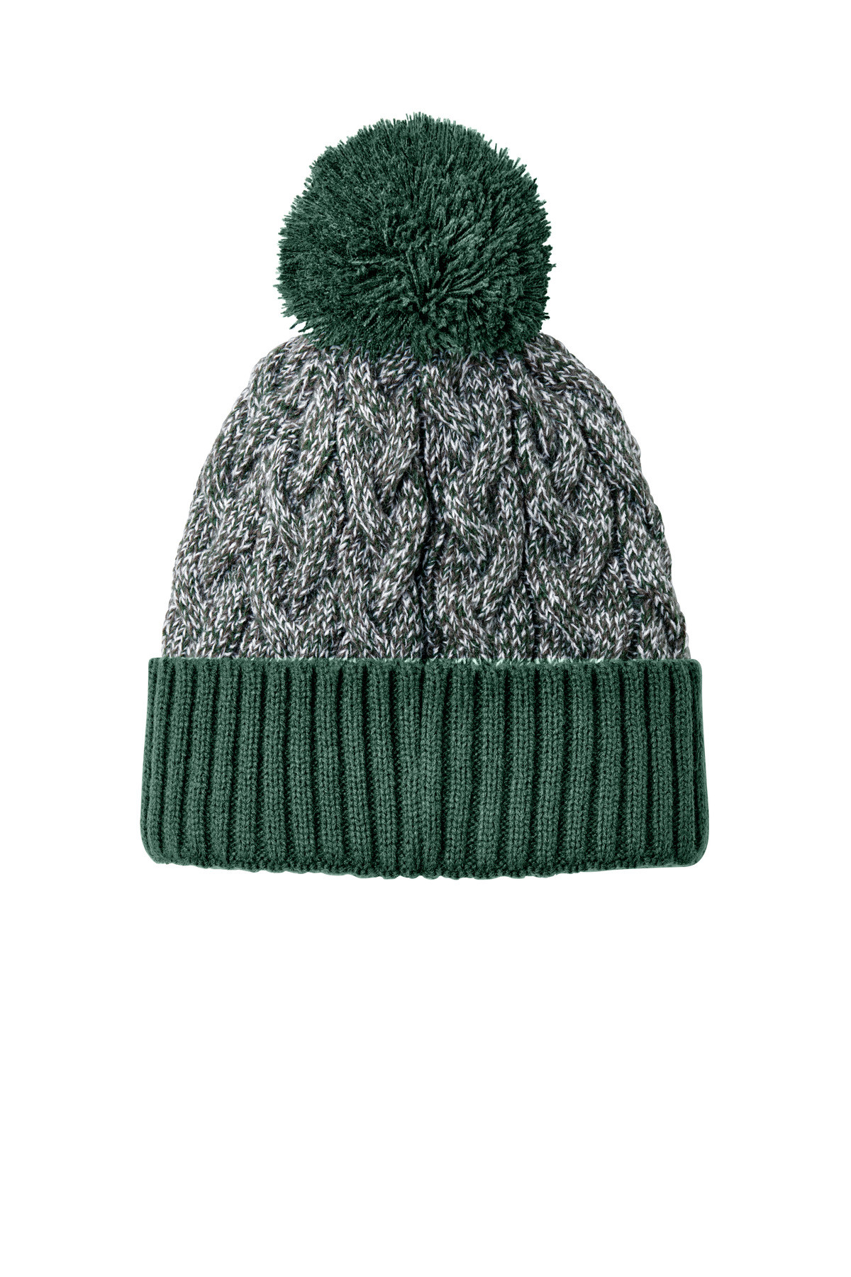 New-Era-®--Marled-Knit-Pom-Beanie-NE910-3