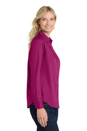 Port Authority ®  Women's Long Sleeve SuperPro React ™ Twill Shirt. LW808