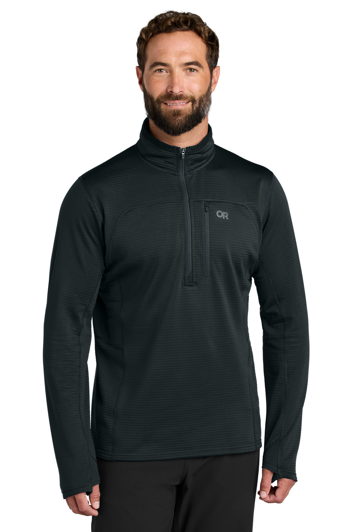 LIMITED-EDITION-Outdoor-Research-®--Tech-Grid-1/4-Zip-Fleece-OR322267-1