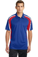 Sport-Tek ®  Tricolor Micropique Sport-Wick ®  Polo. ST654