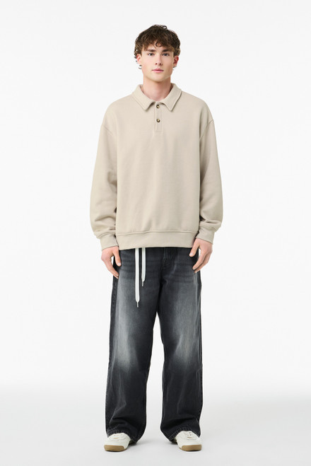 BELLA+CANVAS-®--Unisex-10-Ounce-Polo-Sweatshirt-BC4741-34