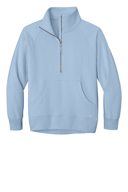 New-Era-®--Women's-Heritage-Fleece-1/2-Zip-LNEA528-2
