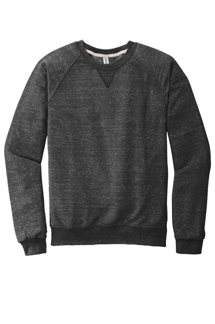 Jerzees--®--Snow-Heather-French-Terry-Raglan-Crew-91M-3