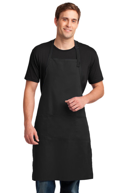Port-Authority-®--Easy-Care-Extra-Long-Bib-Apron-with-Stain-Release.-A700-1