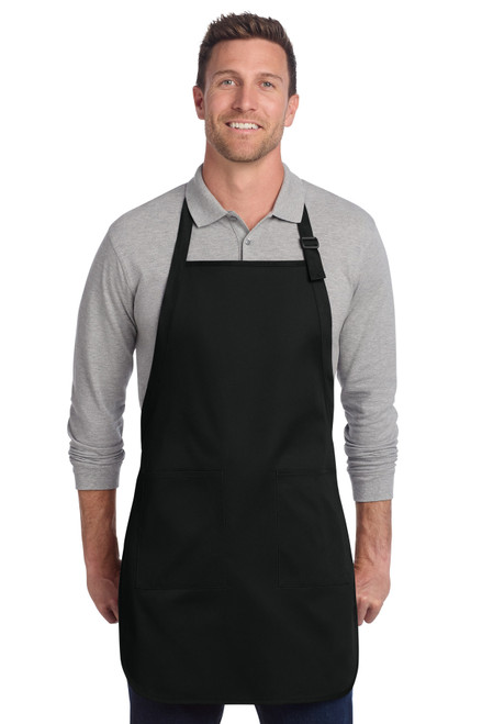 Port-Authority--®--Full-Length-Two-Pocket-Bib-Apron.-A600-47