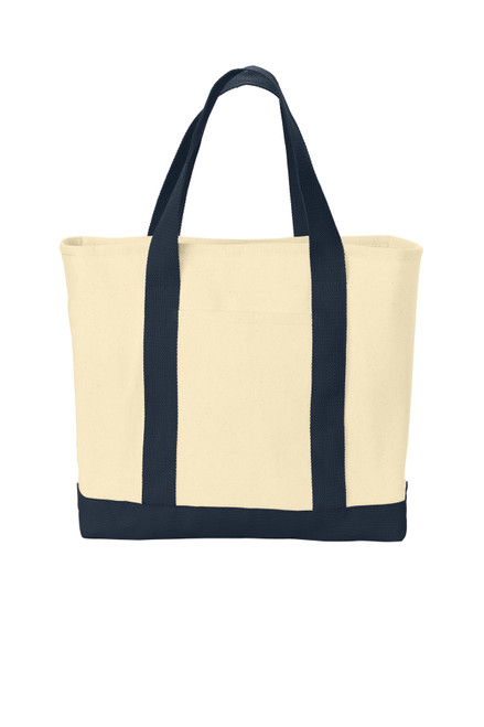 Port-Authority-®----Ideal-Twill-Two-Tone-Shopping-Tote.--B400-18