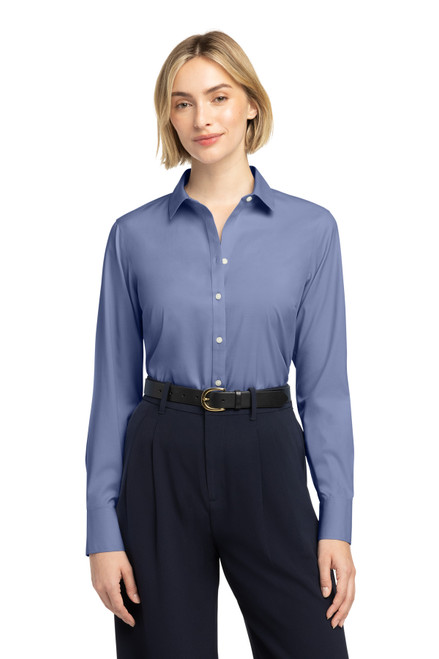 Brooks-Brothers-®--Women's-Wrinkle-Free-Stretch-Pinpoint-Shirt-BB18001-39