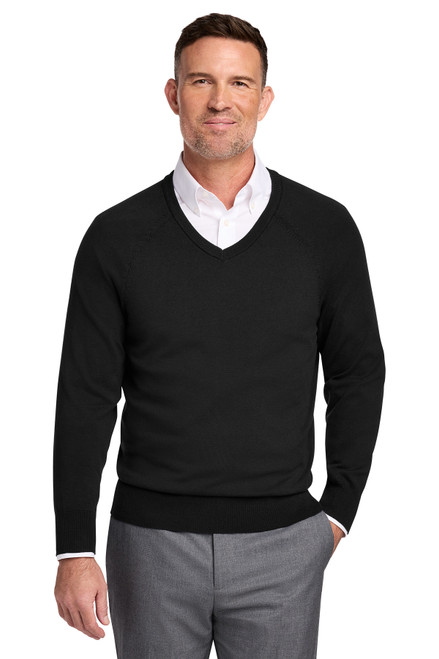 Brooks-Brothers-®--Cotton-Stretch-V-Neck-Sweater-BB18400-23