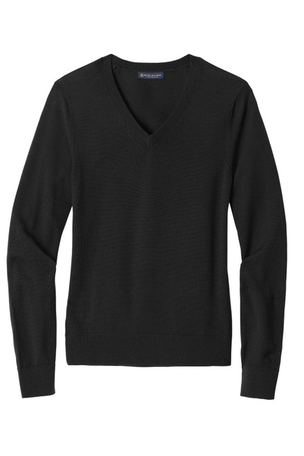 Brooks-Brothers-®--Women's-Washable-Merino-V-Neck-Sweater-BB18411-48