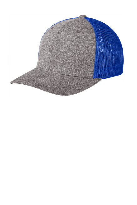 True Royal/ Grey Heather