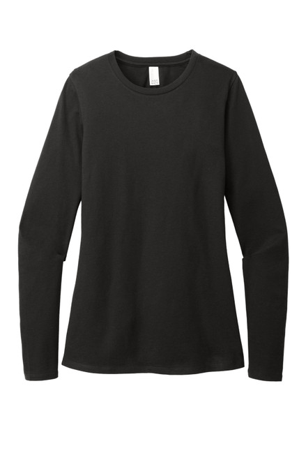 District-®--Women's-Perfect-Blend-®--CVC-Long-Sleeve-Tee-DT110-24