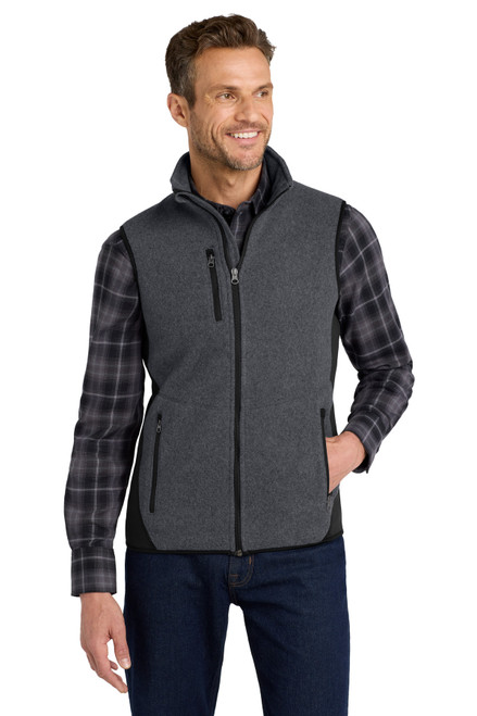 Charcoal Heather/ Black