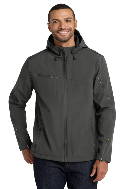 Charcoal/ Lemon Yellow