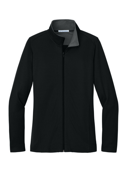 Port-Authority-®--Women's-Vertical-Texture-Full-Zip-Jacket.-L805-46