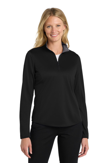 Port-Authority--®--Women's-Silk-Touch--™--Performance-1/4-Zip-LK584-47