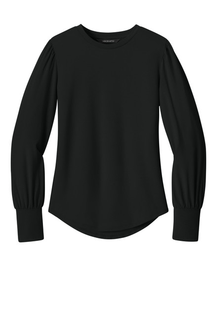 Mercer+Mettle-®--Women's-Stretch-Jersey-Long-Sleeve-Blouson-Top-MM1019-36