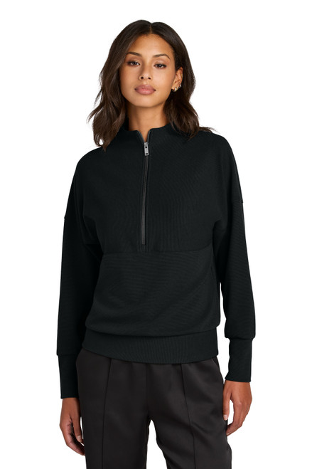 Mercer+Mettle-®--Women's-Linear-Texture-1/4-Zip-MM3041-5