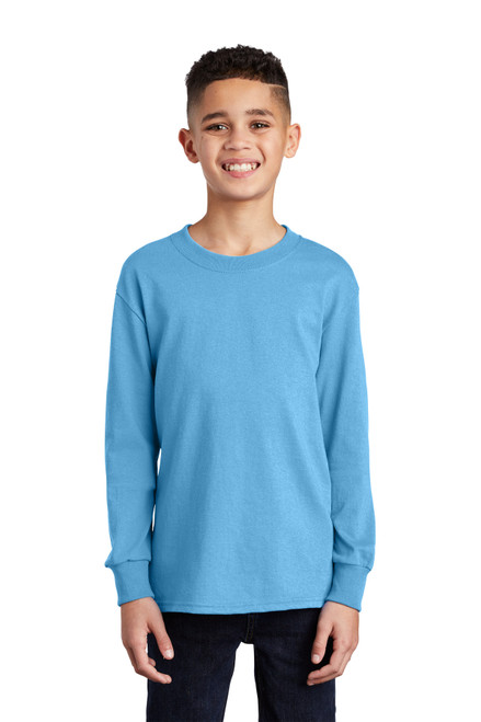 Port-&-Co---Youth-Long-Sleeve-Core-Cotton-Tee.-PC54YLS-1