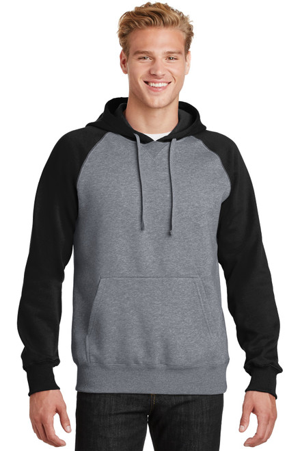 Tek-®--Raglan-Colorblock-Pullover-Hooded-Sweatshirt.-ST267-1