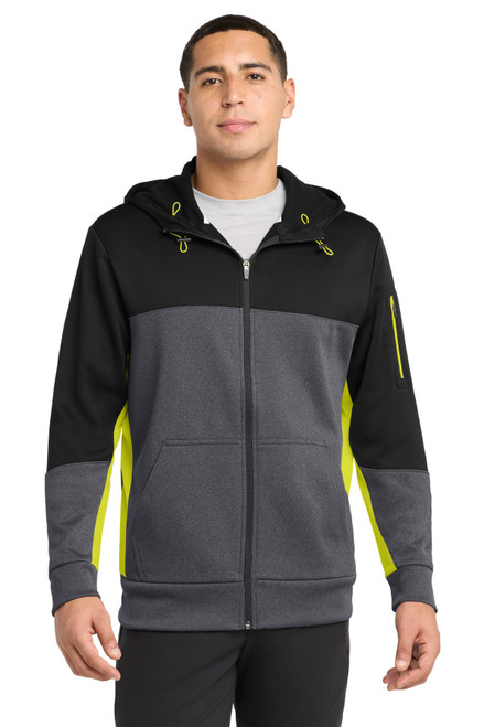 Black/ Graphite Heather/ Citron