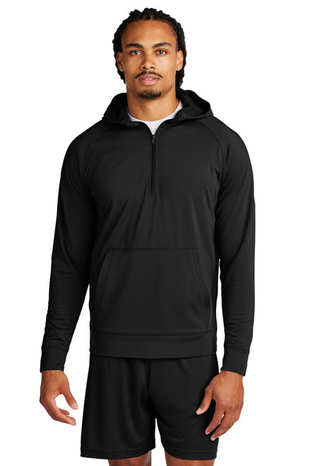 Sport-Tek-®--Sport-Wick-®--Stretch-1/2-Zip-Hoodie-ST856-25