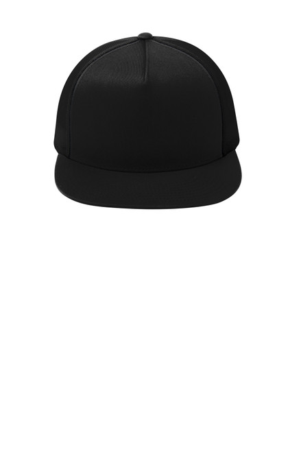 Sport-Tek-®--YP-Classics--®--5-Panel-Classic-Trucker-Mesh-Back-Cap.-STC38-48