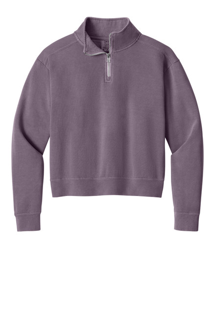 Comfort-Colors-®--Women's-Mid-Length-1/4-Zip-Sweatshirt-1580L-1