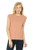  DISCONTINUED  BELLA+CANVAS  ®  Women's Flowy Muscle Tee With Rolled Cuffs. BC8804