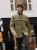 MiiR ®  Sashiko Stretch Puffy Shacket MRA444