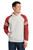 Oatmeal Heather/ Fiery Red Heather