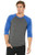 BELLA+CANVAS  ®  Unisex 3/4-Sleeve Baseball Tee. BC3200