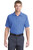 Red Kap ®  Short Sleeve Striped Industrial Work Shirt.  CS20