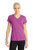 District ®  Women's Perfect Blend ®  CVC V-Neck Tee. DM1190L