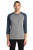 District  ®  Perfect Tri ®  3/4-Sleeve Raglan. DM136