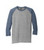 District--®--Perfect-Tri-®--3/4-Sleeve-Raglan.-DM136-41